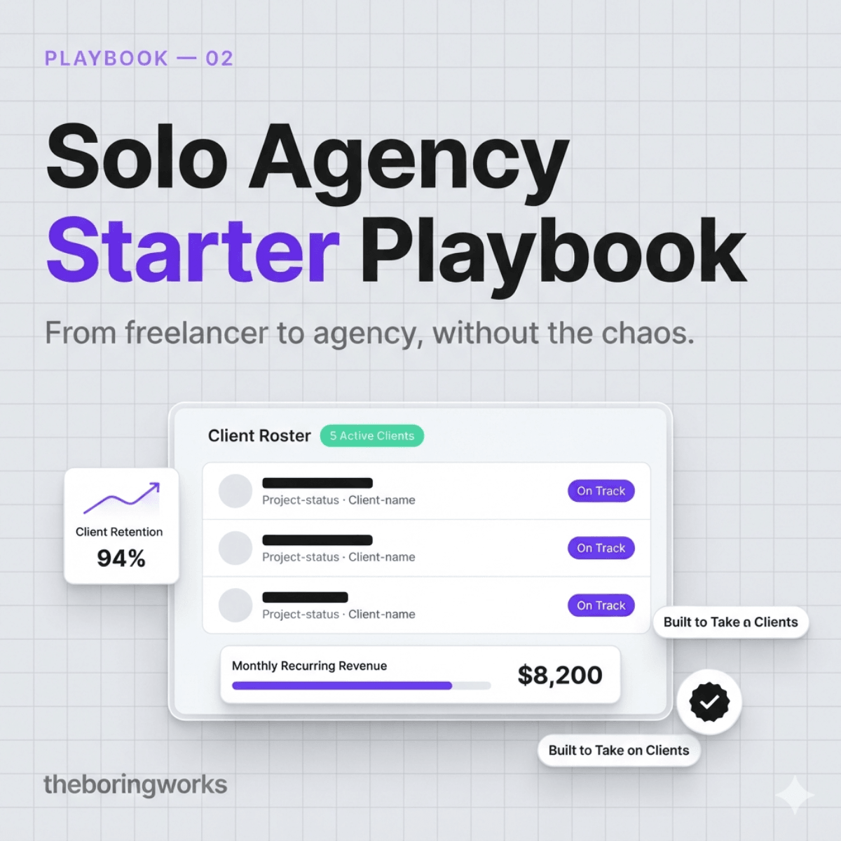 Solo Agency Starter Playbook